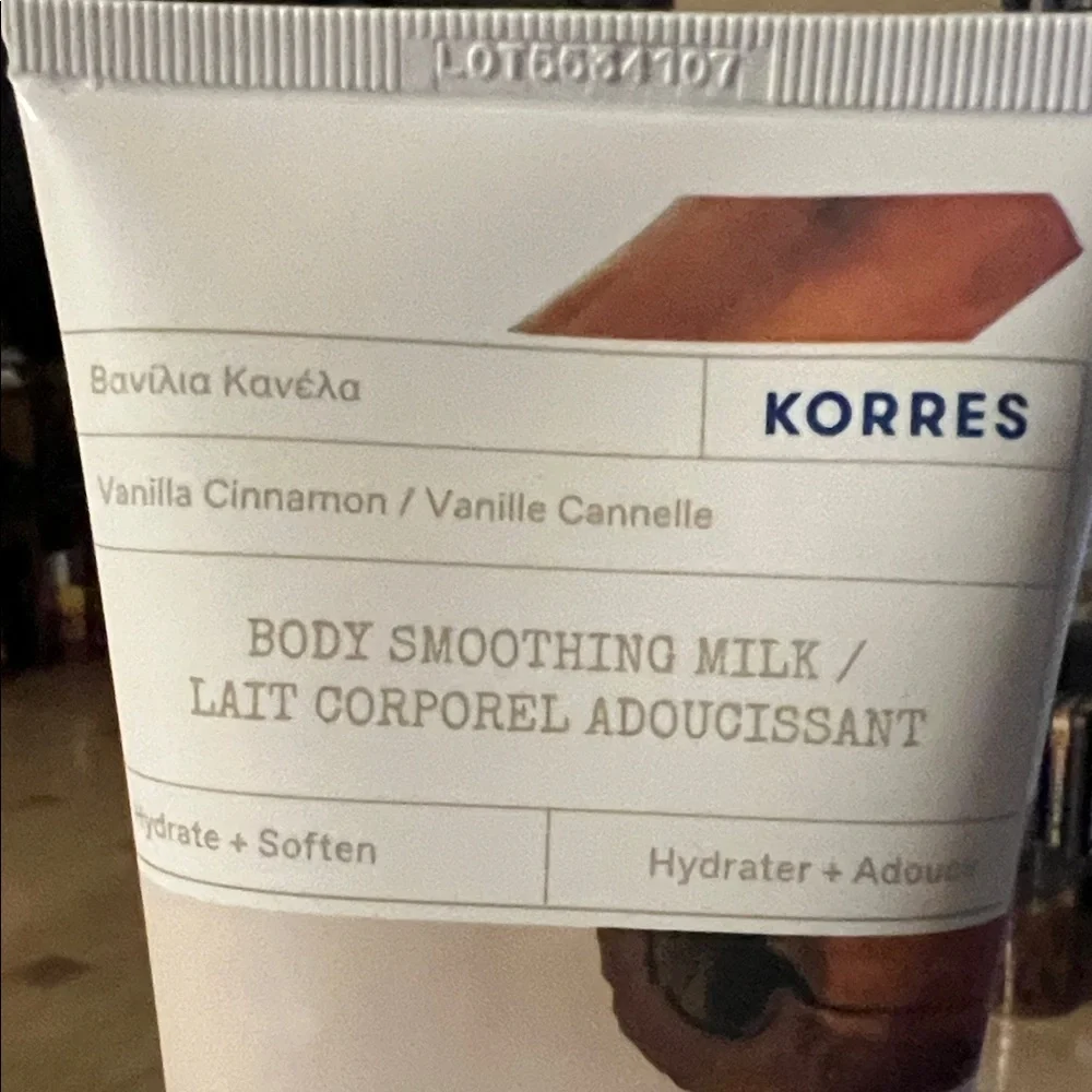 Korres Body Smoothing Milk - Vanilla Cinnamon  200mL - Picture 3 of 6